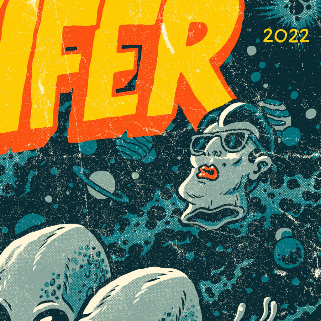 Puscifer Durham gig poster — Michael Hacker Illustration